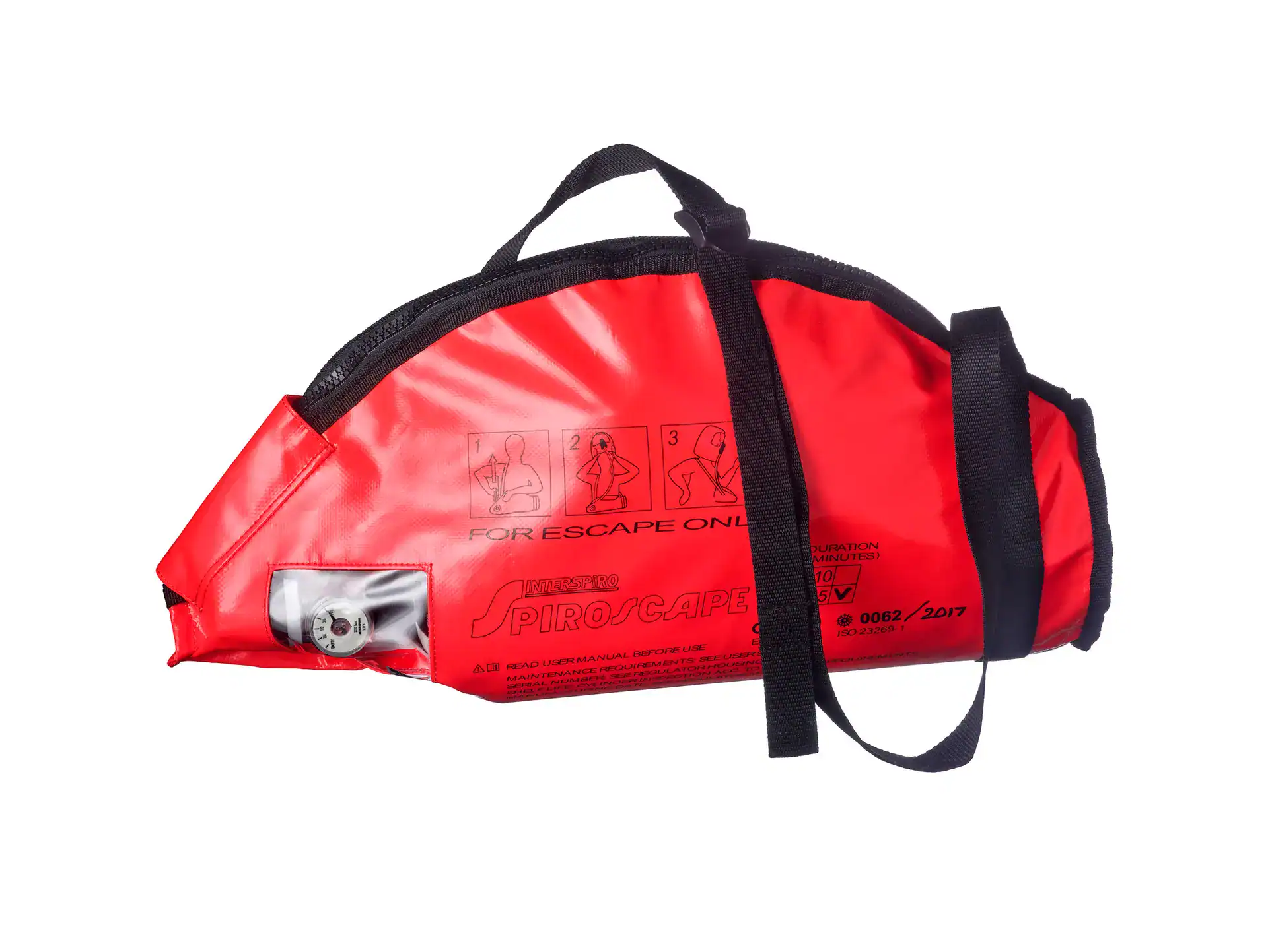 Rettungswürfel in roter Notfall-Ausrüstung für professionelle Rettungsdienste.