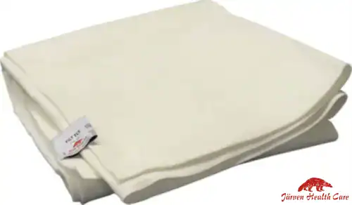 Weißes medizinisches Verbandtuch für Verbandmaterialien und Wundversorgung.